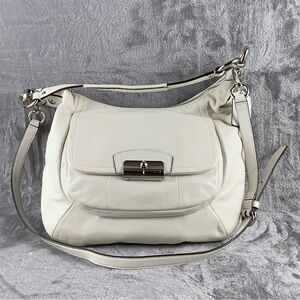 Coach Kristin Convertible‎ Shoulder Crossbody Bag Bone White Hang Tag F22306